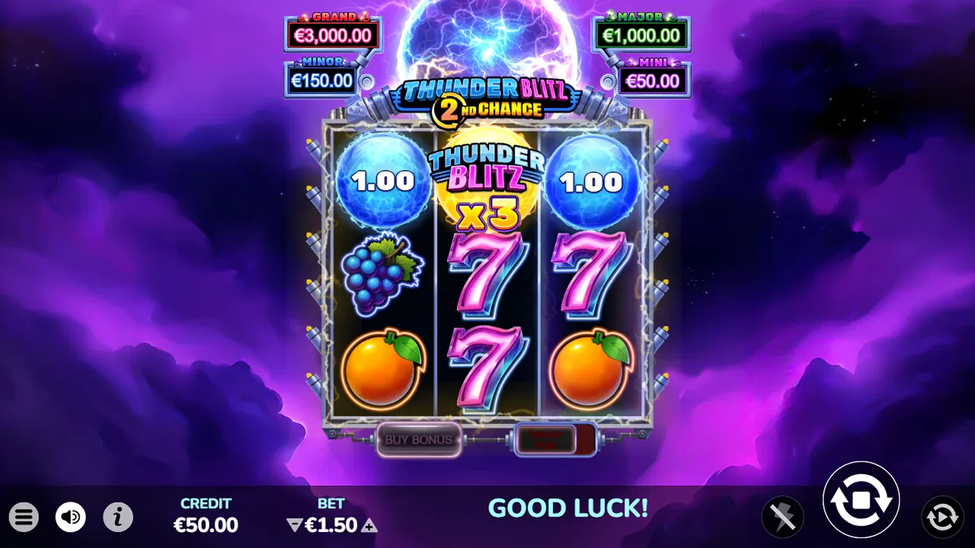 Thunder Blitz Second Chance
